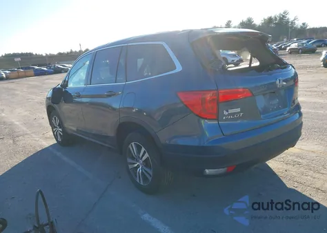 2016 Honda Pilot Ex-L from USA, damaged, VIN 5FNYF6H58GB095715